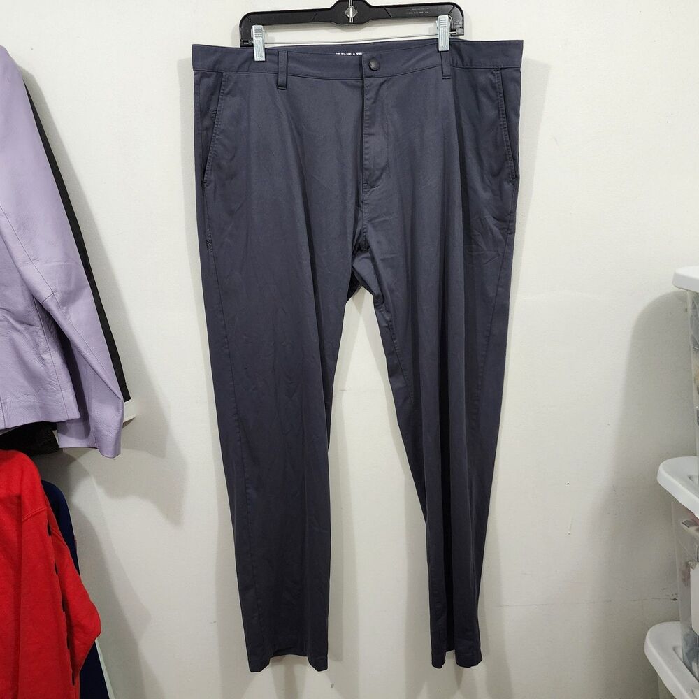 Rhone Pants Mens 40x32 Blue Commuter Classic Performance Chino Pockets Outdoor